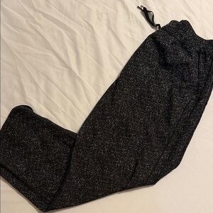 Lululemon Athletica Black and White Patterned Pants